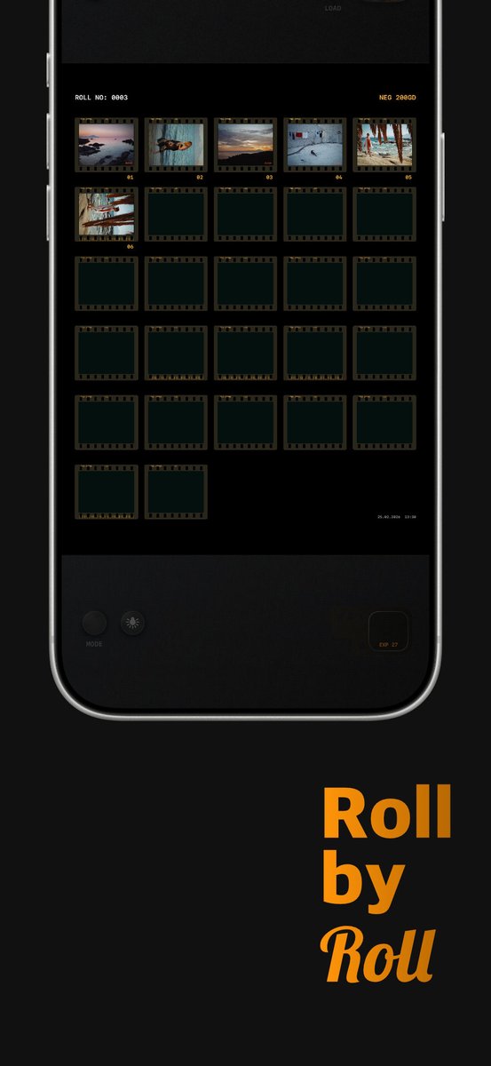 markozamurovic's tweet photo. Kiosk 27 is an iPhone camera app designed to capture the experience of a premium compact film camera. Download at: https://t.co/LtGch9LQo1 https://t.co/e8x1AU6VcY