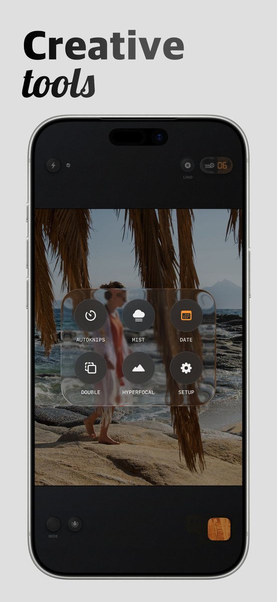 markozamurovic's tweet photo. Kiosk 27 is an iPhone camera app designed to capture the experience of a premium compact film camera. Download at: https://t.co/LtGch9LQo1 https://t.co/e8x1AU6VcY