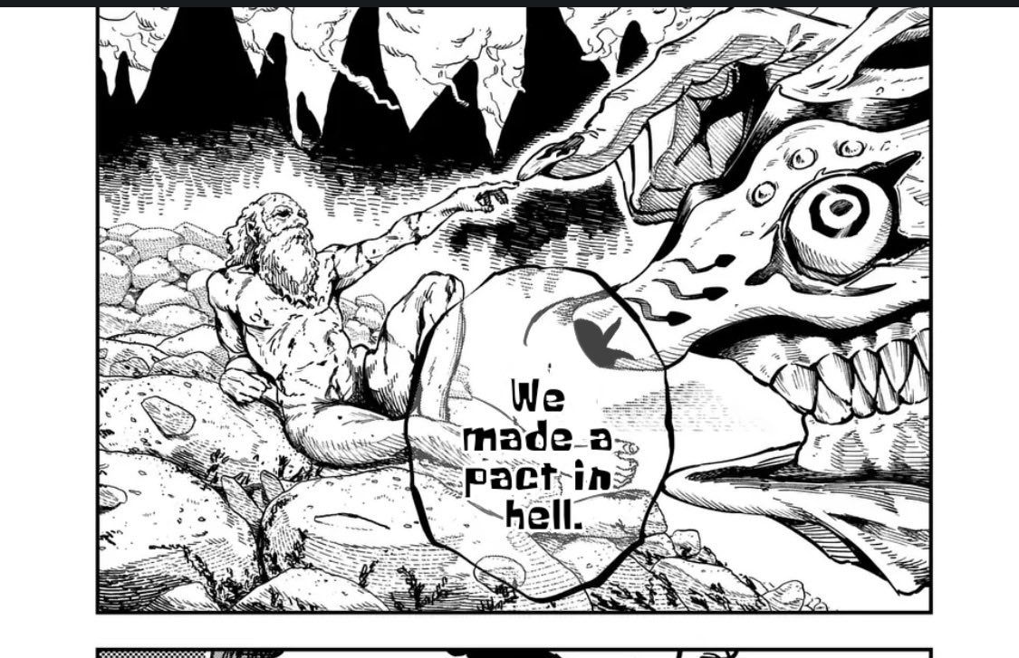 LinkKage's tweet photo. @SparkfulArt @NickHintonn Always have been, media fill with a lot demonic element. Whatever it game, movie or manga. https://t.co/EW3z38CxQ0
