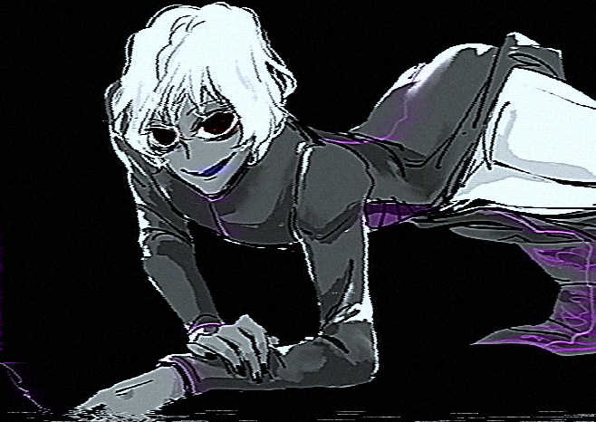 「イロチ………ホラーじゃ…」|🦈のイラスト