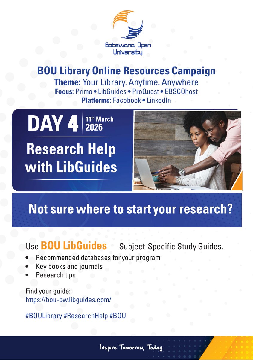 Botswana Open University tweet media