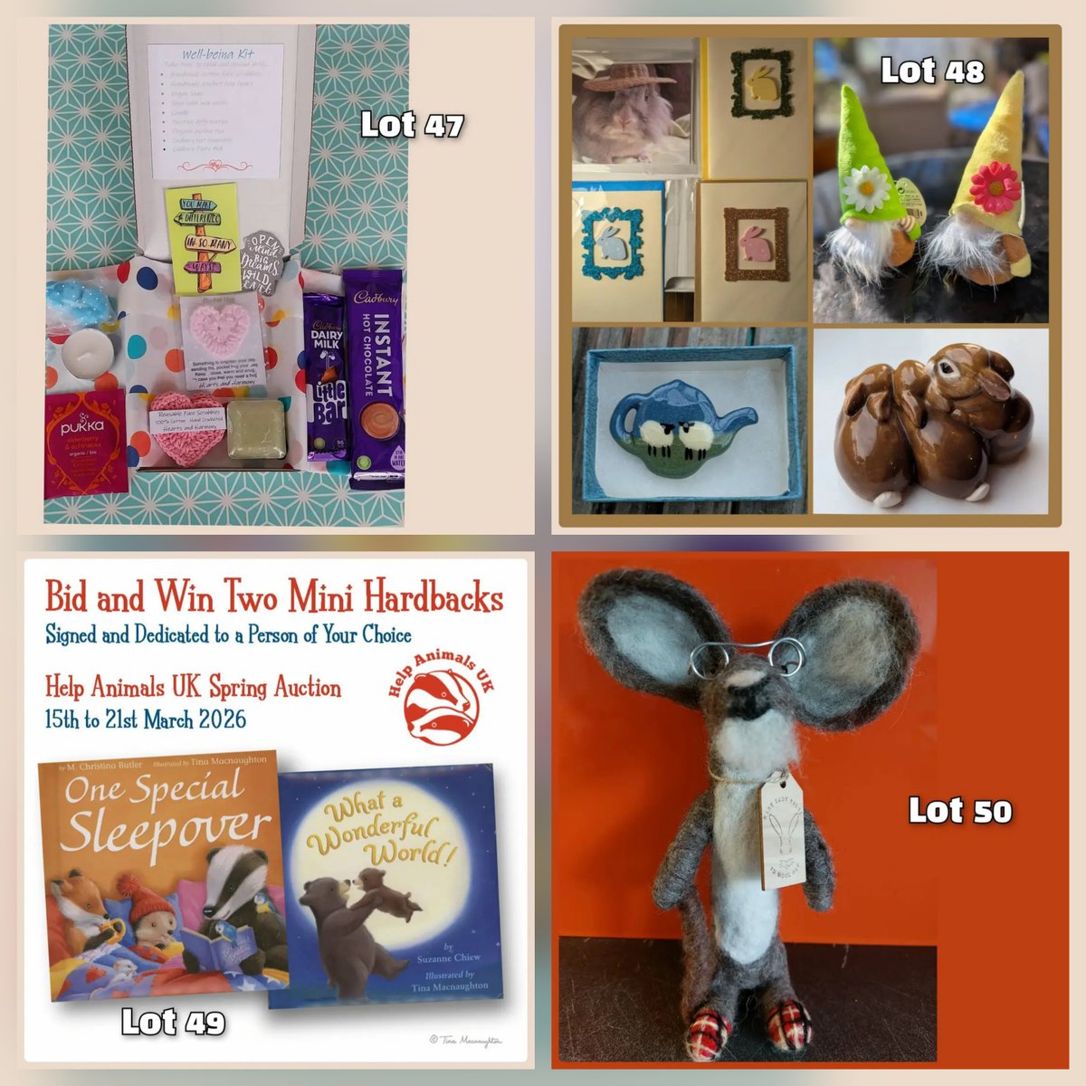 Nesquik1962's tweet image. More lots for the #HelpAnimalsUK spring #Auction on Facebook. Have you had a look yet? Help #Rescues &amp;amp; #Sanctuary by #donating your bid for the items up for grabs.