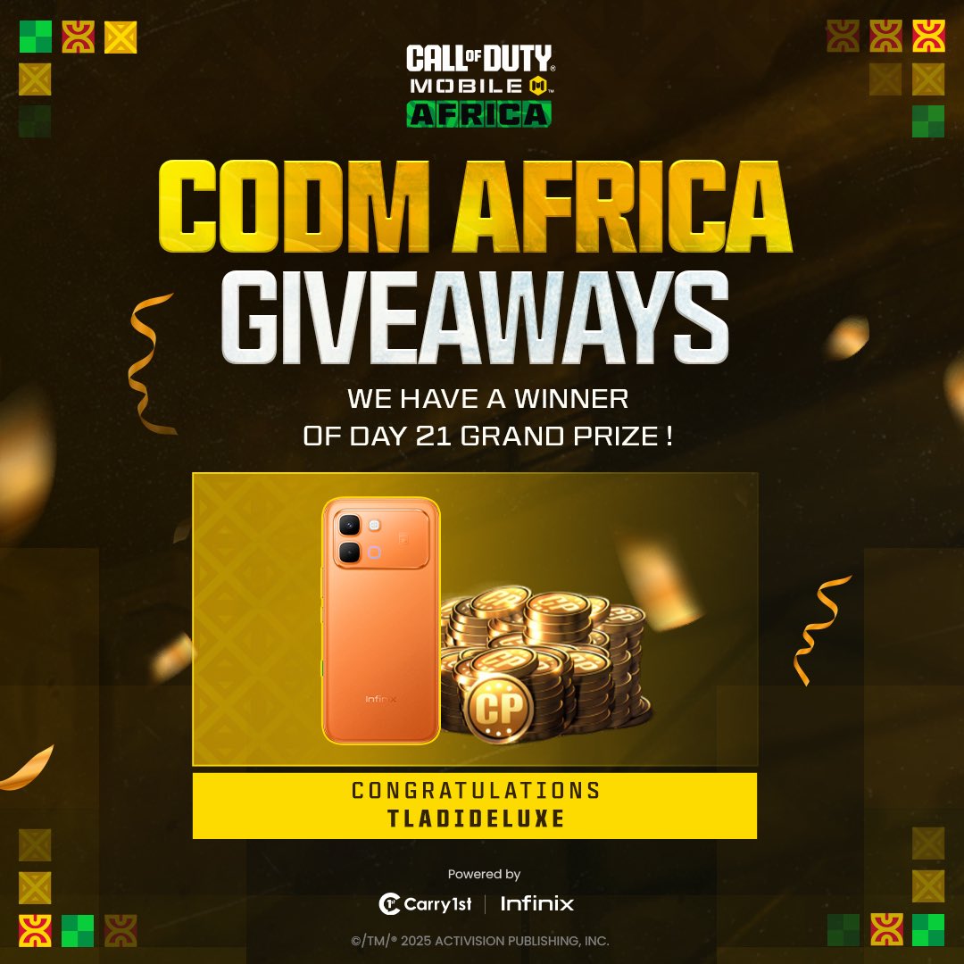Call of Duty: Mobile Africa tweet media