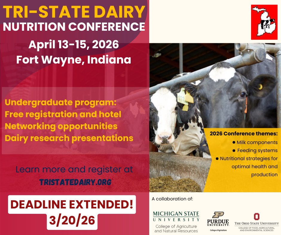 Tri-State Dairy Nutrition Conference tweet media