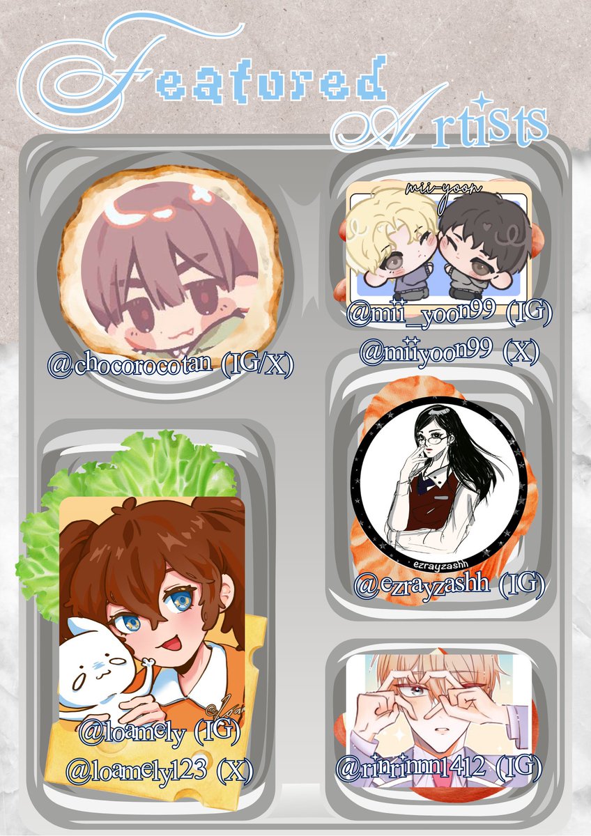 blcsemy's tweet photo. 2026 BL MANHWA CUPSLEEVE EVENT

ℭ𝔞𝔪𝔭𝔲𝔰 ℭ𝔯𝔲𝔰𝔥 ℭ𝔞𝔣é

Meet Our Featured Artists 📝

We sincerely thank all artists for their generous contributions, the time and effort into creating the illustrations. Without them and their artworks, this event wouldn't be possible. https://t.co/OYNc1lo2Tr