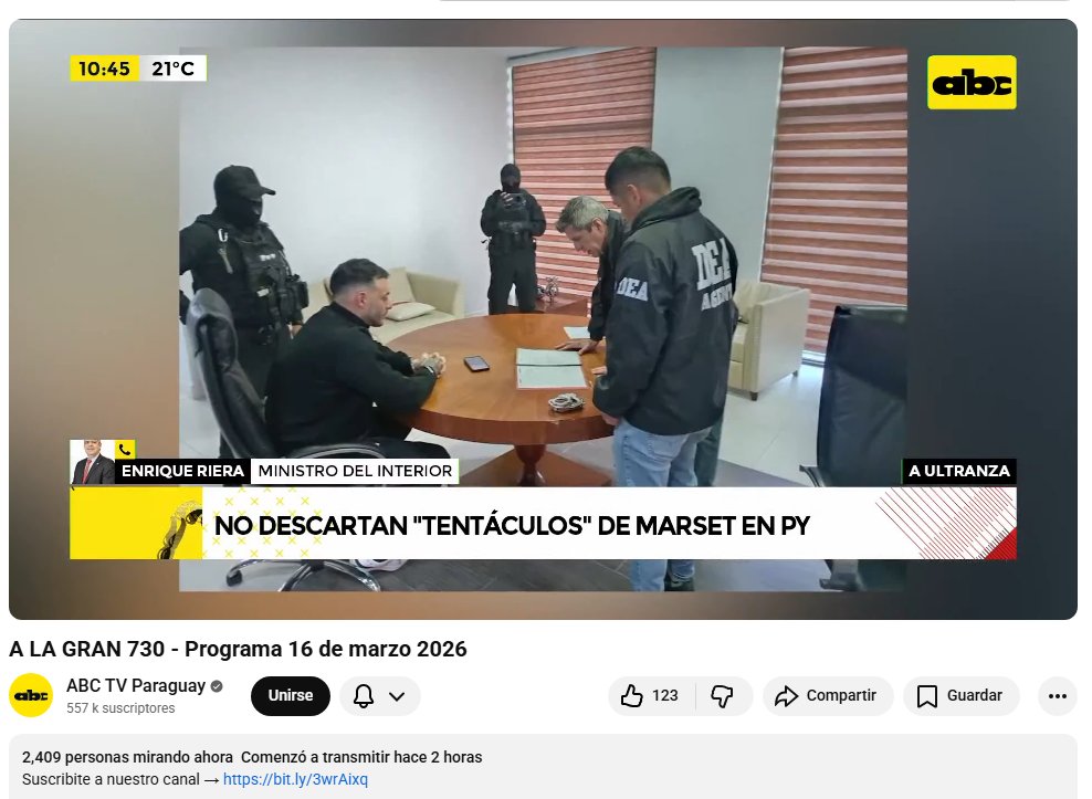 Streaming Paraguay tweet media