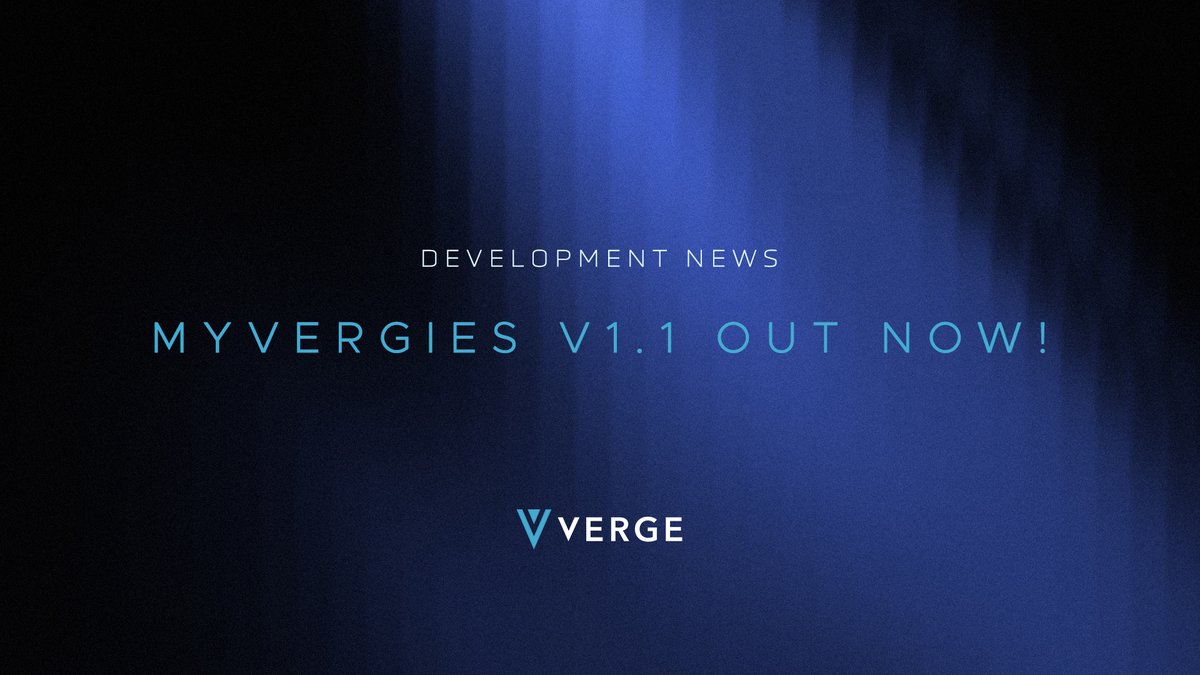 VergeCurrency $XVG tweet media