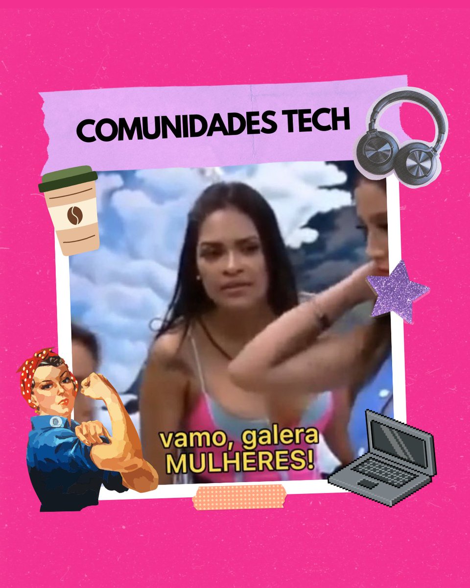 autorakmstephen's tweet photo. CONVOCANDO AS GIRLS EM TECH!
#bolhatechgirl #bolhadev #bolhatech #stemgirls #stem #studytwt #studytech #techtwt
Você já se sentiu sozinha? Não importa qual seja a sua área. Com certeza existe uma comunidade onde você vai se sentir parte.
Algumas que faço parte e recomendo: https://t.co/iSkp5kP5D7