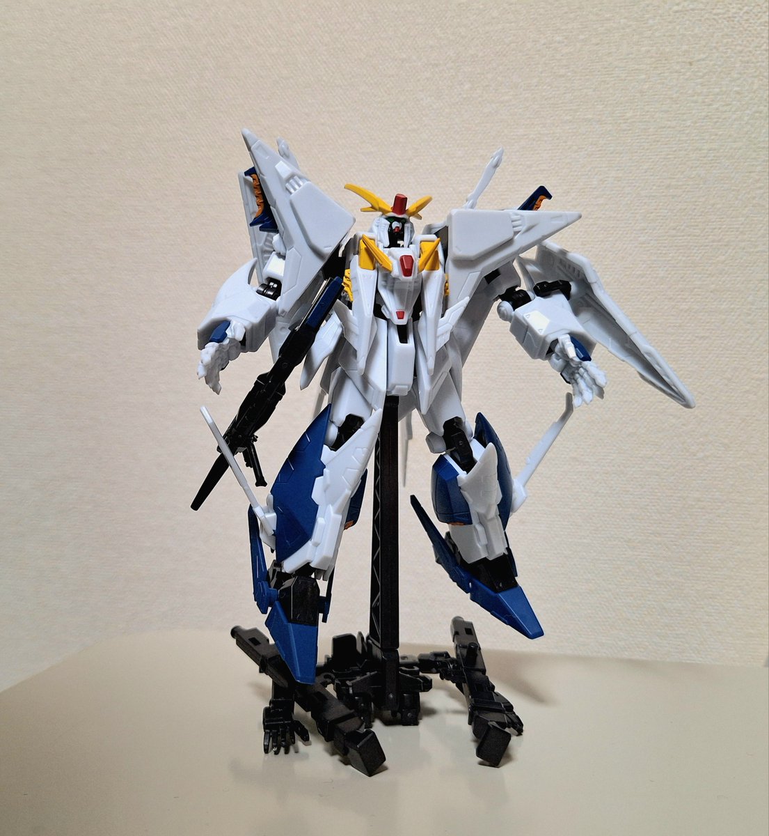 shoe_1968's tweet photo. GフレームFA09 クスィーガンダム 完成しました。
なかなかの出来で、とても満足。

#GフレームFA 
#クスィーガンダム 
#閃光のハサウェイ https://t.co/6cYoVcRoRu