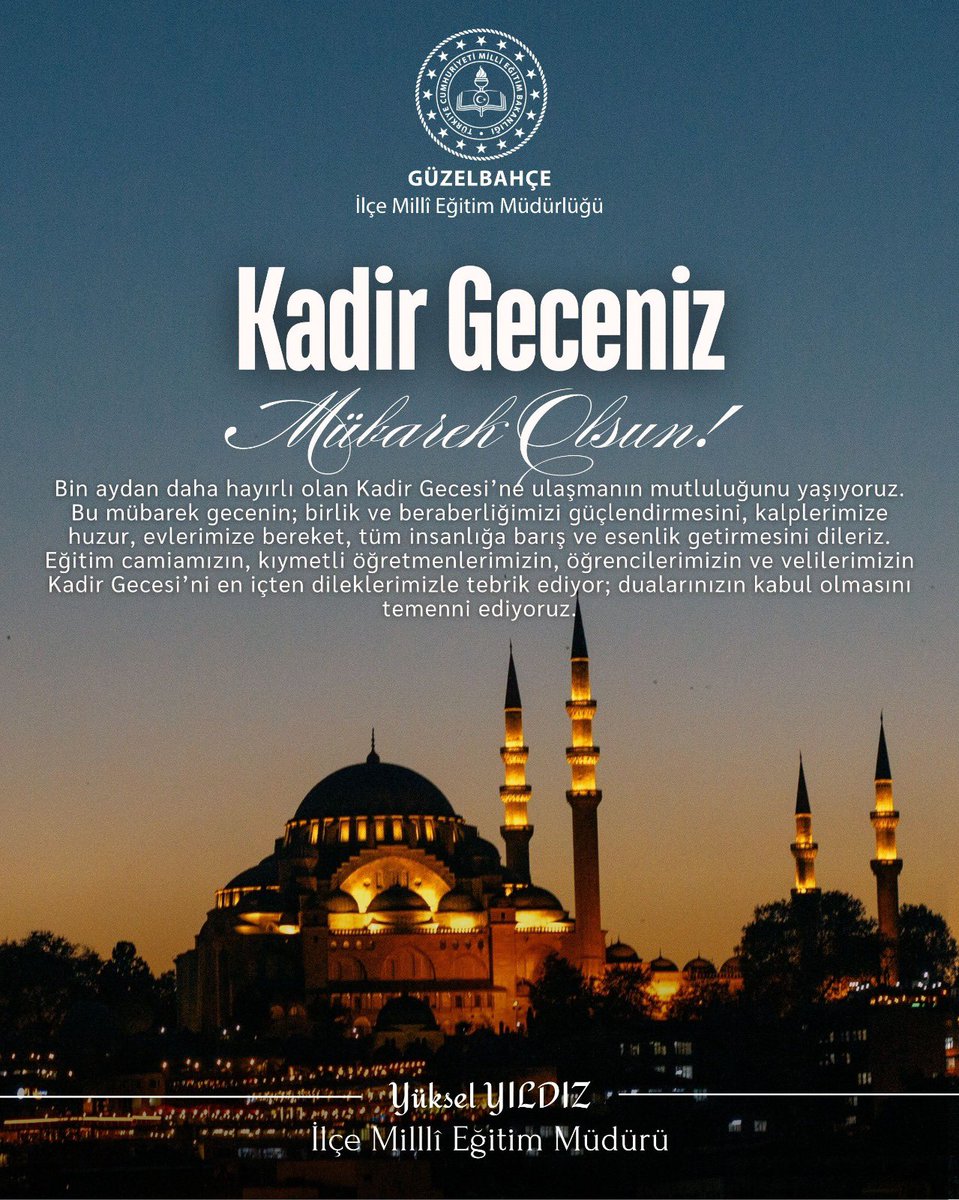 Güzelbahçe MEM tweet media
