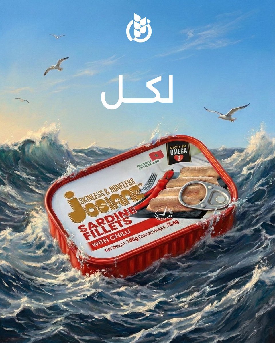 Image for the Tweet beginning: احيانًا البحر يكون هادئ، وأحيانًا