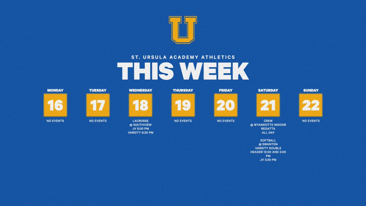 St. Ursula Athletics tweet media