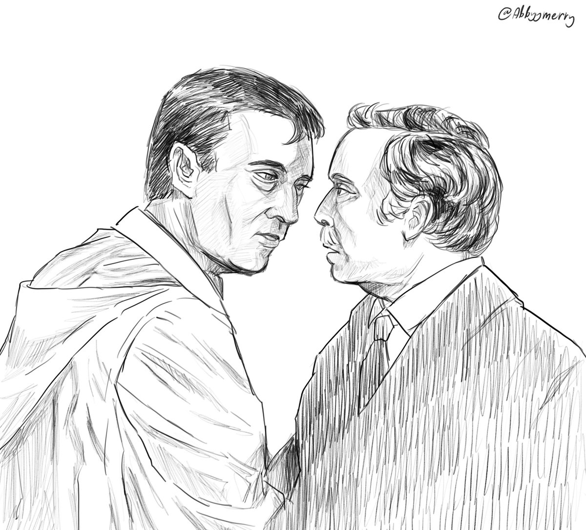 AbbyyMerry's tweet photo. Granada Holmes scene study. https://t.co/uU9BtNQDbK