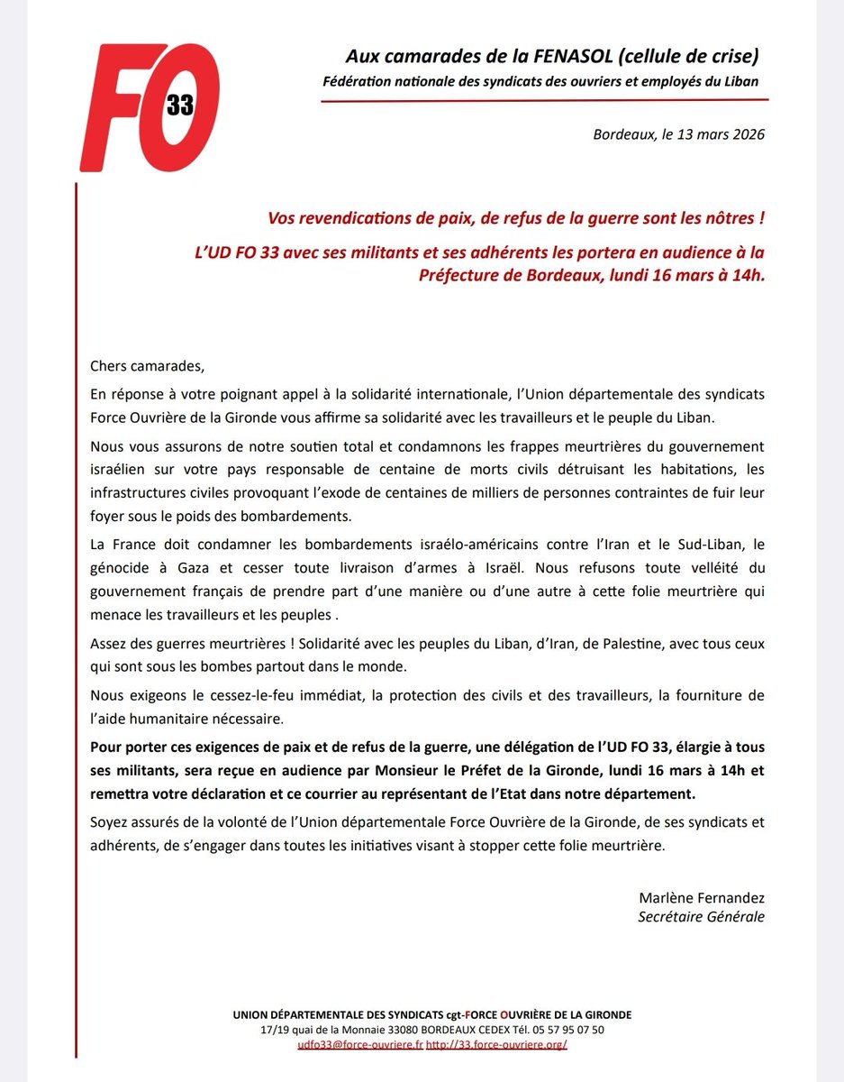 UD FO 33 tweet media