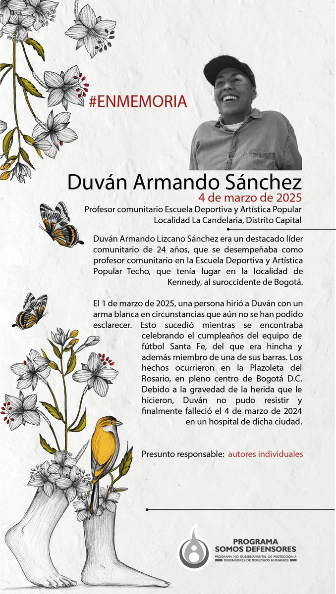 Programa Somos Defensores tweet media