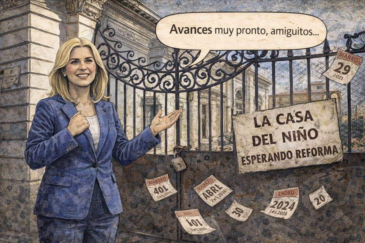 🥥 Amiguitos… La Casa del Niño lleva más de un año esperando, ahora, la licitación de su reforma.

Promesas de “avances muy pronto”…
mientras sigue deteriorándose.

En Cartagena los proyectos no avanzan: simplemente esperan.

Y esperan.
Y esperan.

#SuperCocoCartagena