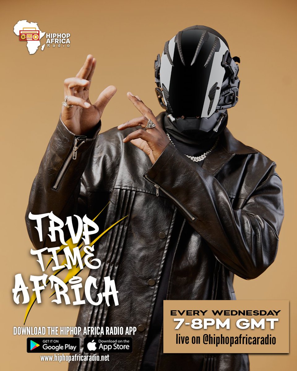 hiphopafricaair's tweet image. TRVP TIME AFRICA 🌍
Trap culture from the continent is taking over 🚀
Lock in with @basstrvpz every Wednesday.
⏰ 7–8PM GMT
📻 Live on Hiphop Africa Radio
Download the app &amp;amp; tap into the sound of African trap. 🎧
#TRVPTimeAfrica #HipHopAfrica #TrapMusic #AfricanHipHop
