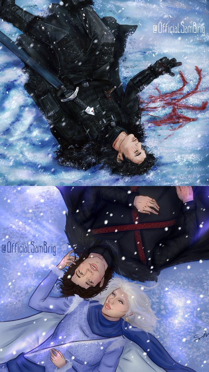 OfficialSamBrig's tweet image. and if I said she is going to save him in every way a person could be saved what then 😭😤
#snowstorm #ASOIAF