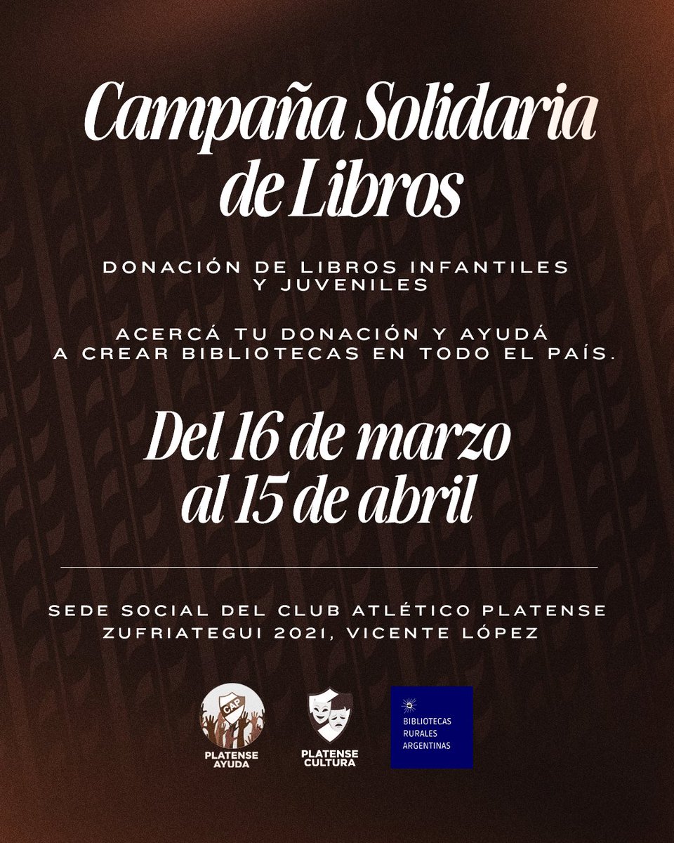 PLATENSE AYUDA tweet media