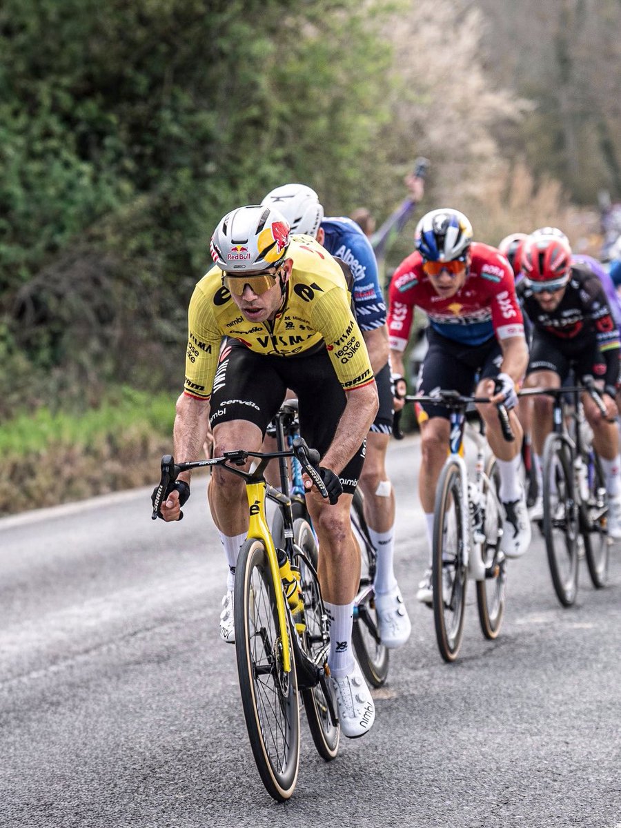 lucxsronald's tweet photo. Wout van Aert: “I am going to Milano Sanremo to win. I know I can win, because Sanremo is a race par excellence where anything is possible. I think my legs were good this past week. I am going there to win."

"I have never ridden a bad Sanremo, so I am happy to be back. Last year, I watched the finale unfold with a bit of a heavy heart from an altitude training camp in Tenerife."

“I don’t know who started that claim that I lost my winner instincts. Of course, I understand that I win considerably less than I used to, but that doesn’t mean the winner in me has disappeared. If I can just have a good classics season from now on, where I can give my best every time, I will be satisfied. I hope the results will follow then.”

“The work is more or less done, and I have done everything I can to be as good as possible. Now let those big one-day races follow.”

📷: mr.pinko