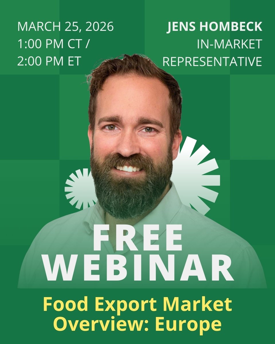 Food Export - Midwest & Food Export - Northeast tweet media