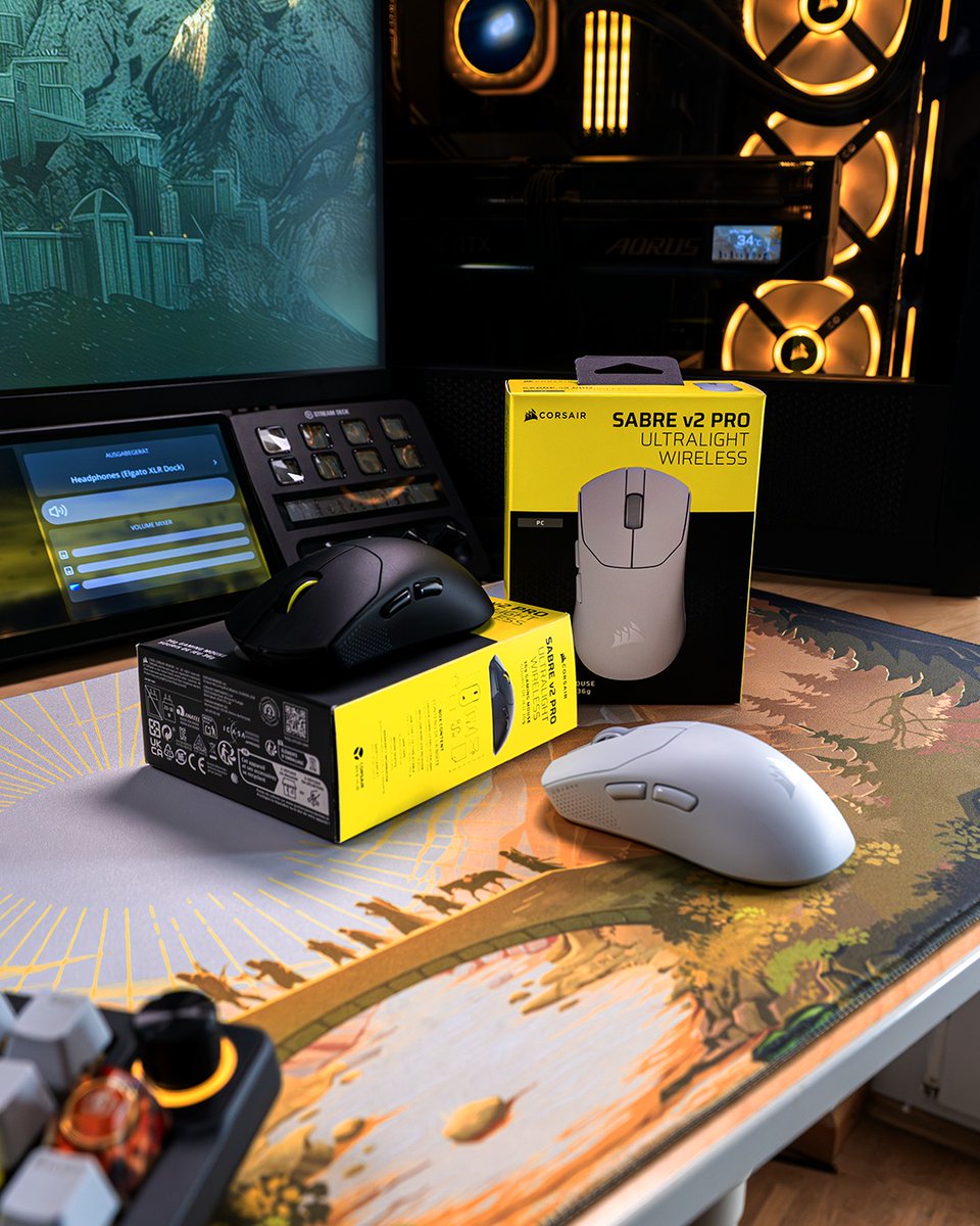 Corsair_BR's tweet image. Você gostaria de um mouse de 36g?

O Sabre V2 Pro Ultralight chegou no @kabumcombr 

🎯 Sensor de alta precisão
🪶 Estrutura ultraleve
📡 Wireless de baixa latência

Feito para quem gosta de vencer!

#Corsair #SabreV2pro #mouse #esport