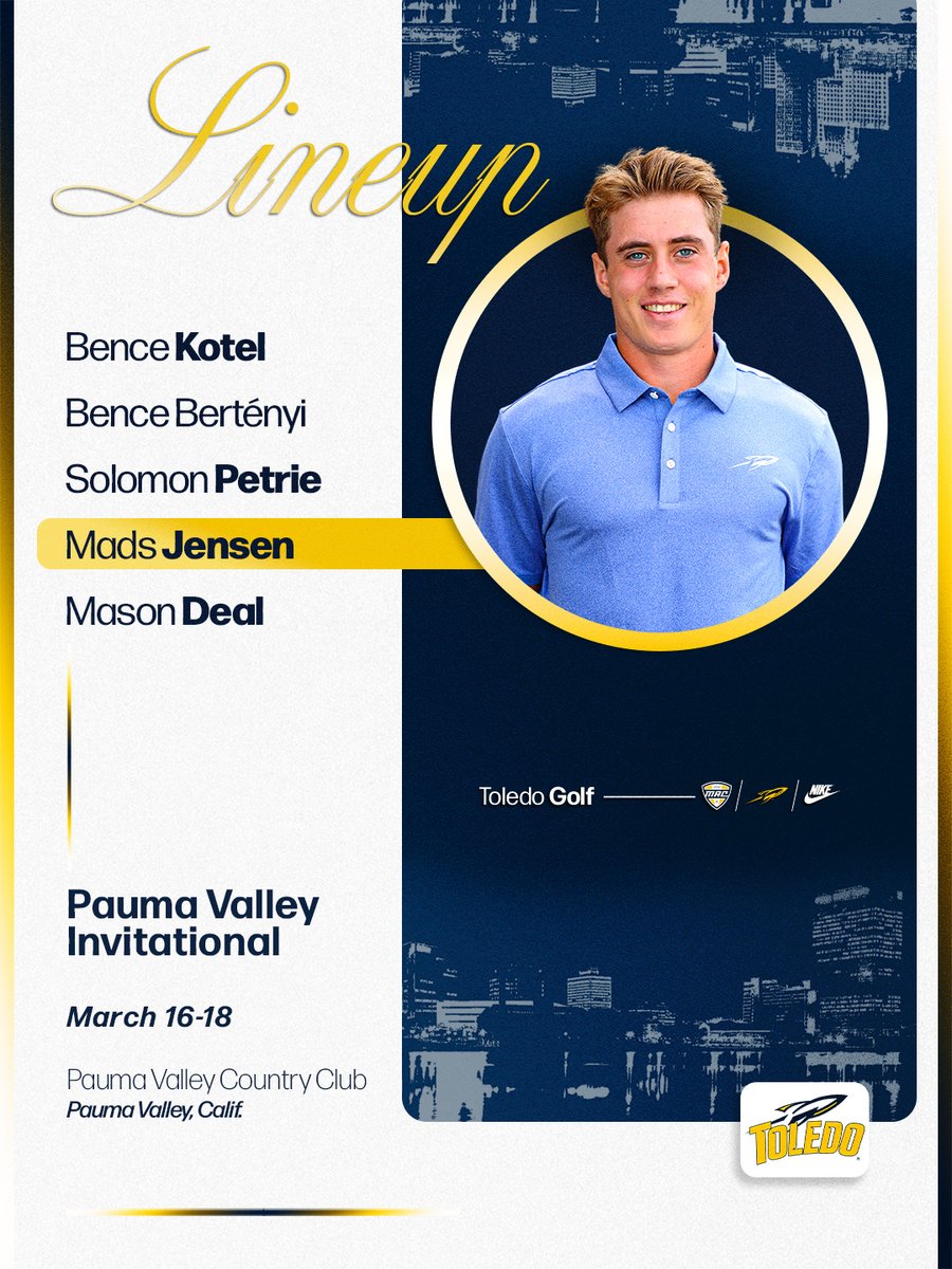 Toledo Men's Golf tweet media