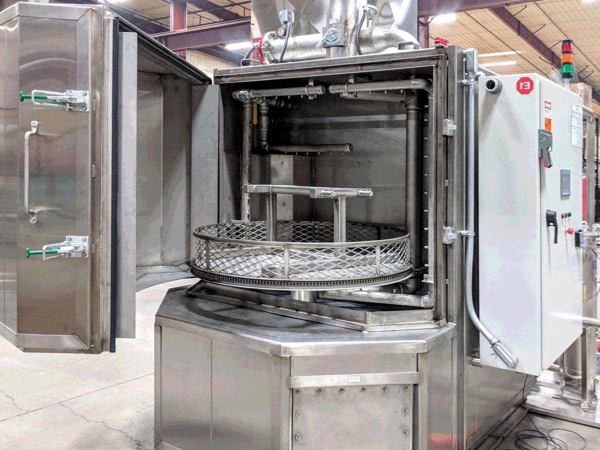 Arnold_Machine's tweet photo. When large parts demand serious cleaning power, the 3-Stage Rotary Table Washer from Arnold Machine gets the job done.
From engine blocks to gear housings, this washer uses heated wash &amp; rinse cycles &amp; a heated dry-off stage to deliver consistent results.
https://t.co/5b6JJo2DVA https://t.co/MsN1i9MRwD
