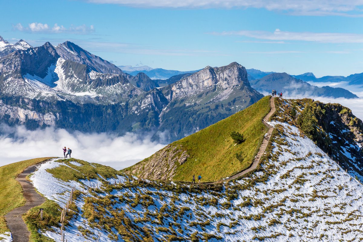 lonelyplanetfr's tweet image. #jeudiphoto 📸- A 50km à l’est de #Lucerne en #Suisse, le village de Stoos est le point de départ de l’une des plus belles #randonnées de la région, et s’y rendre fait partie de l’expérience ! 🥾

Découvrez le sentier des arêtes de Stoos 🏔️