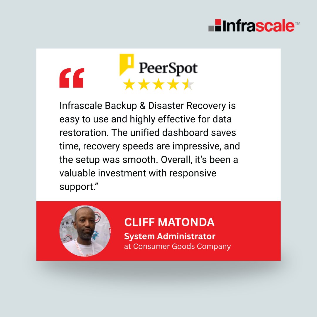 Infrascale tweet media