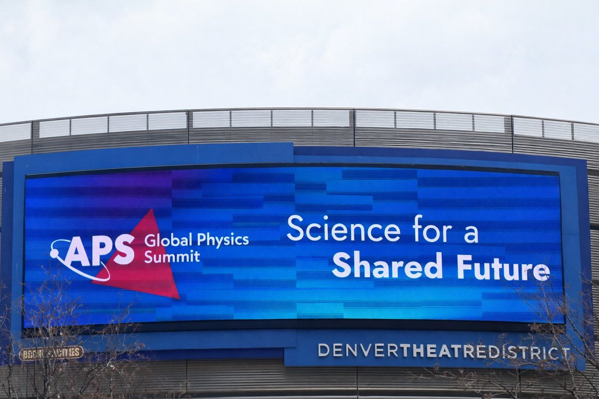 American Physical Society tweet media