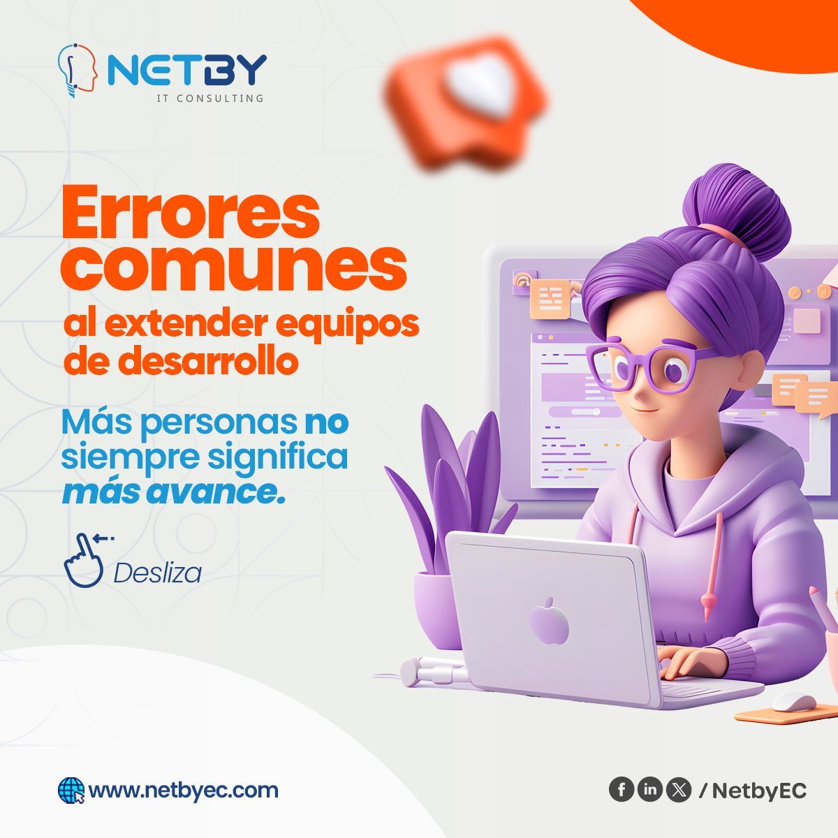 Netbyec's tweet image. 👉 Si estás evaluando extender tu equipo este año, hablemos desde la experiencia.
netbyec.com/contactanos/

💬 ¿Cuál de estos errores has visto más en proyectos reales?

#NetbyEC #CTO #StaffAugmentation #GestiónTI #LiderazgoTI #ProyectosTecnológicos #ITManagement