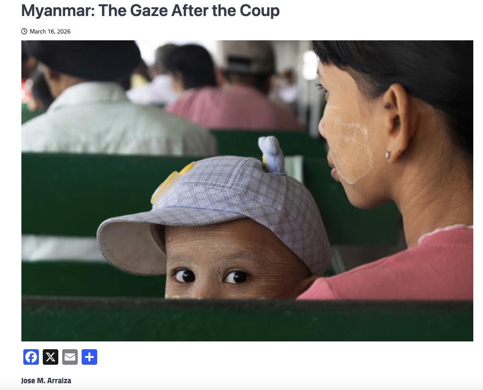 tierrayderechos's tweet photo. And so I asked myself: to whom does a gaze belong? To the one who  looks, or the one observed? To both? Perhaps photography brings a  third look — the perspective of the public.  That is yours: a gaze after the coup. 

Please don't look away. 

https://t.co/hJIOcS5gNb https://t.co/fk62WefcFN