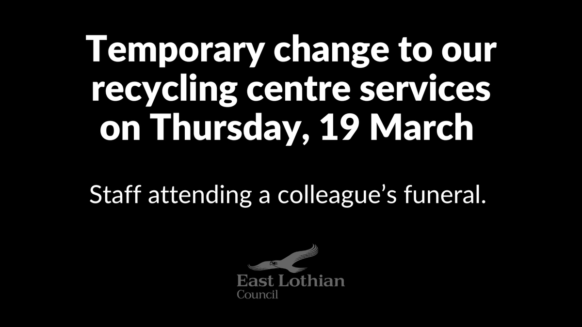 East Lothian Council - news and information tweet media