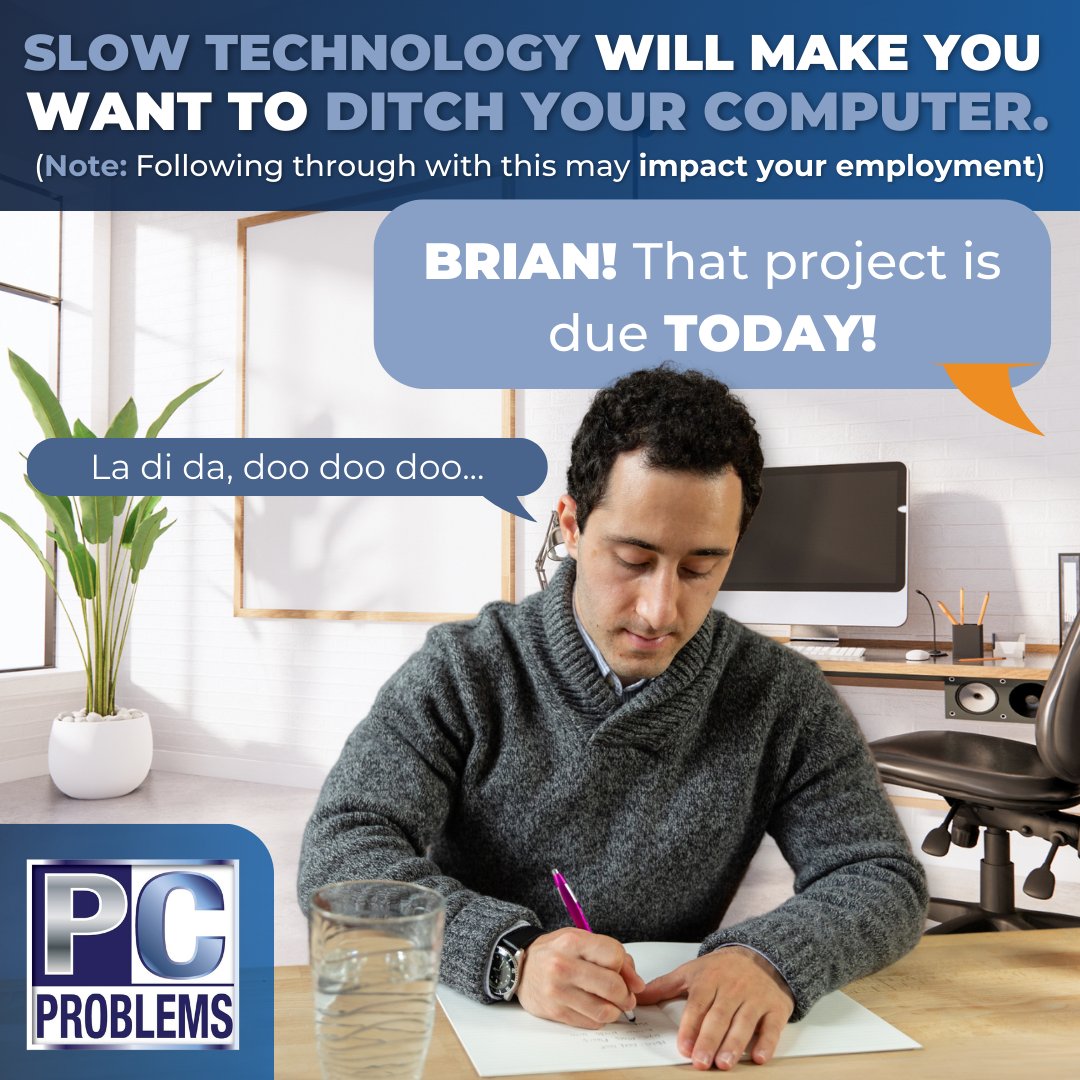 pcproblems_nj's tweet photo. Slow technology shouldn't force you back to pen and paper. If your hardware is lagging, schedule a call with PC Problems today for a complete refresh. We ensure your team has the tools to meet every deadline without the technical frustration.

#PCProblems #TechRefresh https://t.co/vWdKw2mxpe