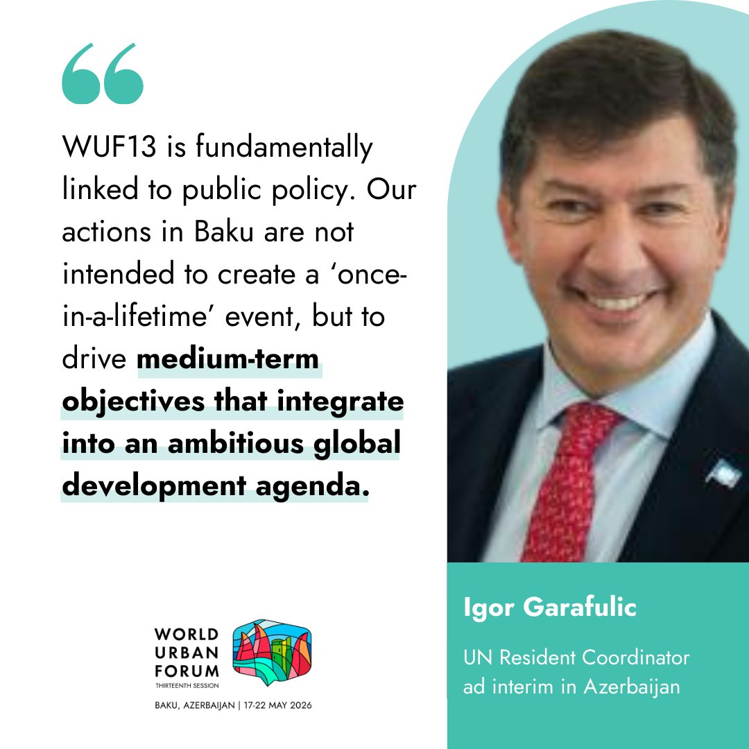 World Urban Forum tweet media