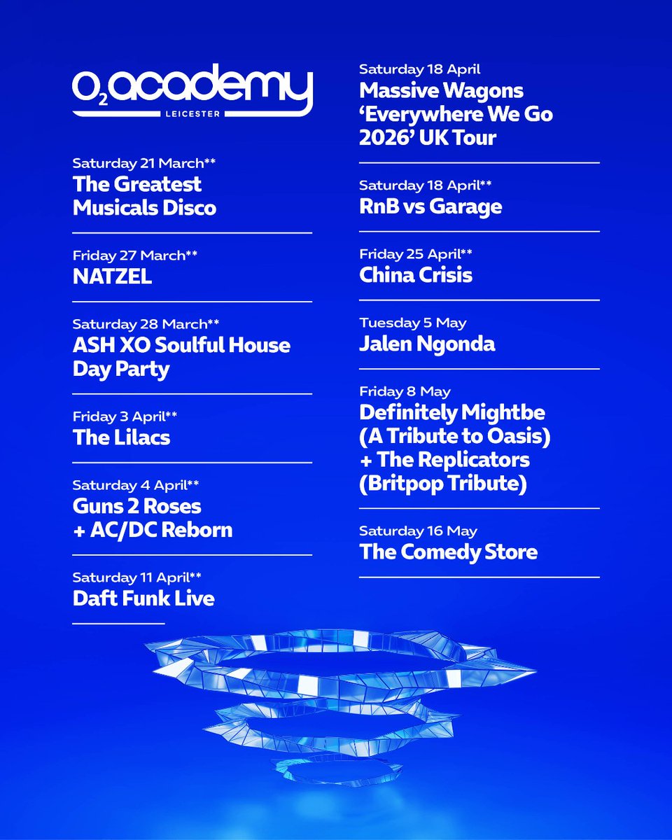 O2 Academy Leicester tweet media