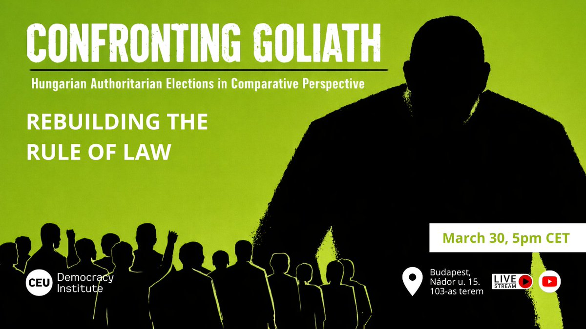 CEU Democracy Institute tweet media
