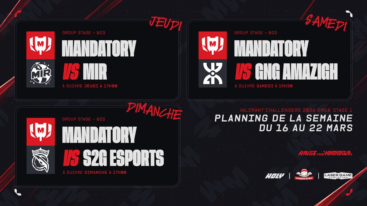 MANDATORY tweet media