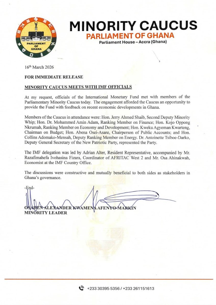 Osahen Alexander Kwamena Afenyo-Markin tweet media