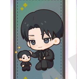 OH MY GODDDDDD
LEVI SMILING OFFICIAL ART AND NOBODY TOLD ME??!! 🥺😭💞