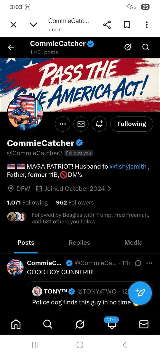 Can we find some new friends for 
<a href="/CommieCatcher3/">CommieCatcher</a> 
F&amp;R
🇺🇸