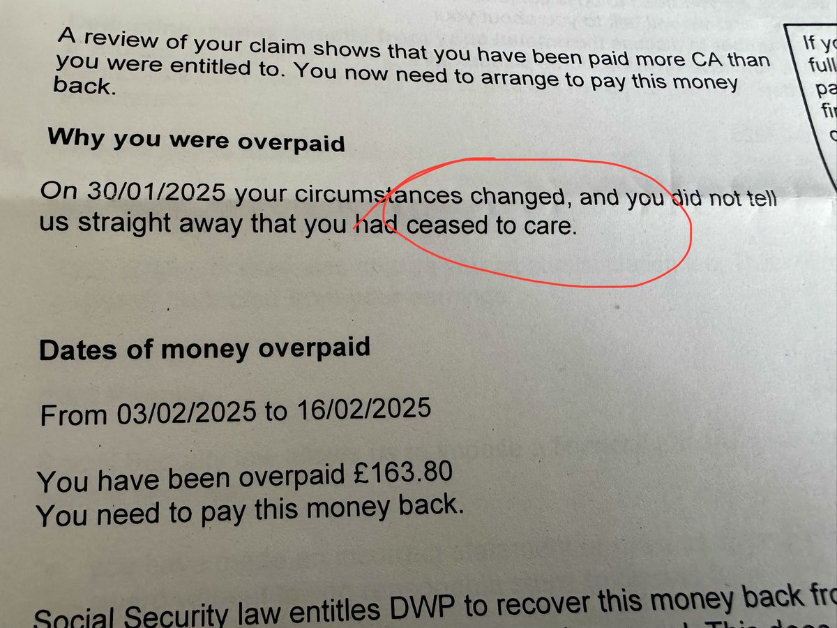 bridgetmarchigl's tweet photo. @DWPgovuk @VinceCableMP  @CarersUK Really offensive. Does anyone think about what they've written?  13 months later and 8 months after my mother died I still care thank you.  Always will. https://t.co/xZouYC03D5