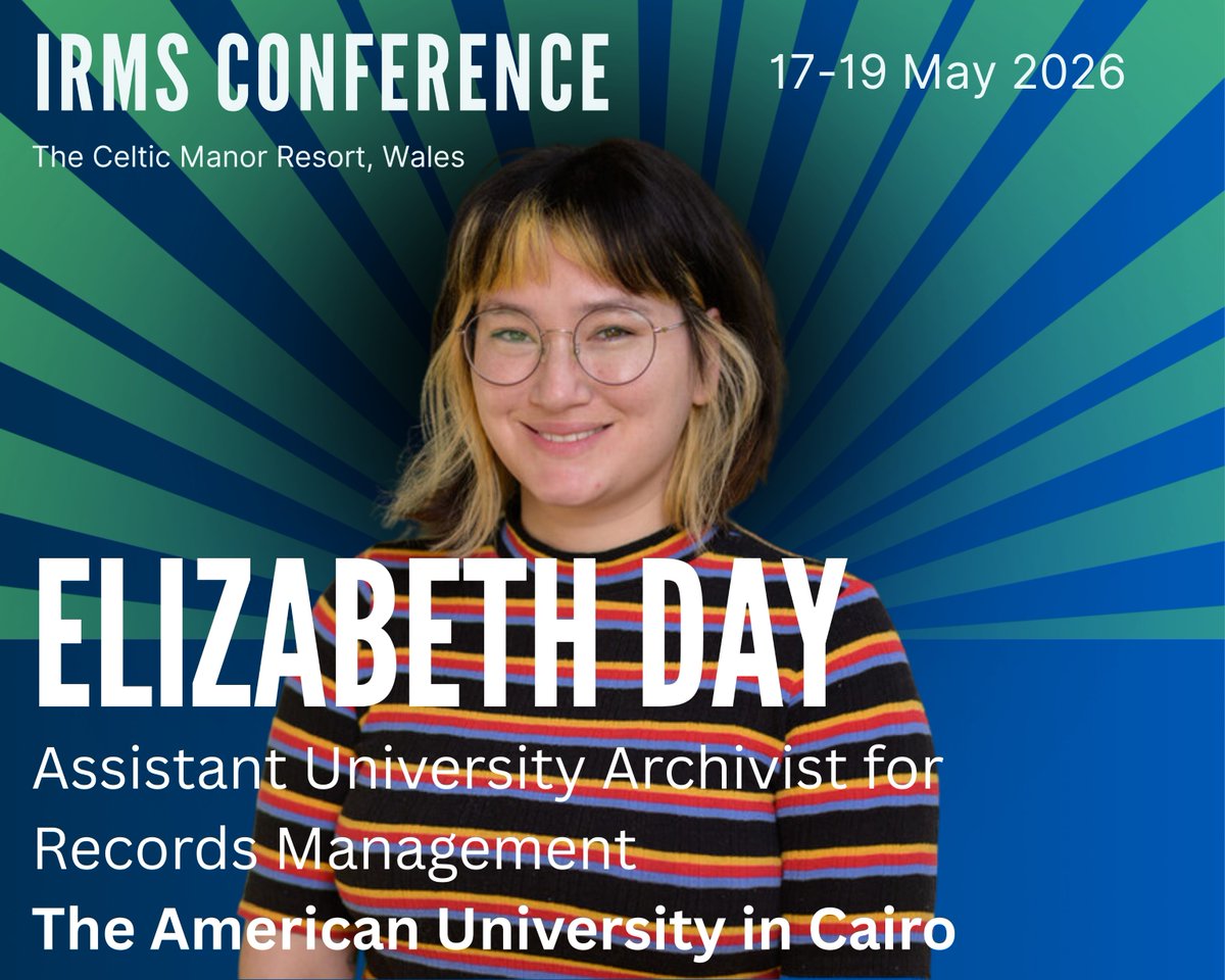 IRMS Conference tweet media