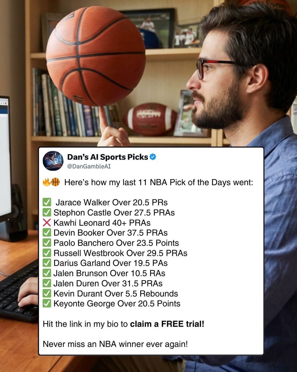 Dan’s AI Sports Picks tweet media