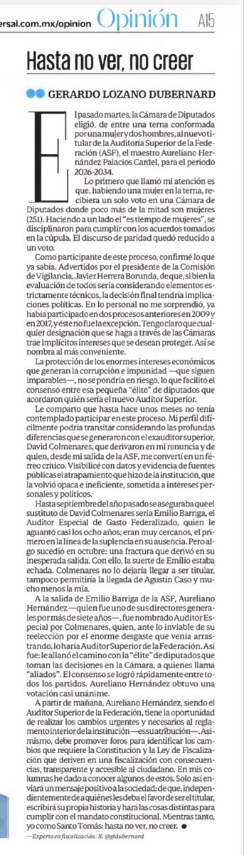 Gerardo Lozano Dubernard tweet media