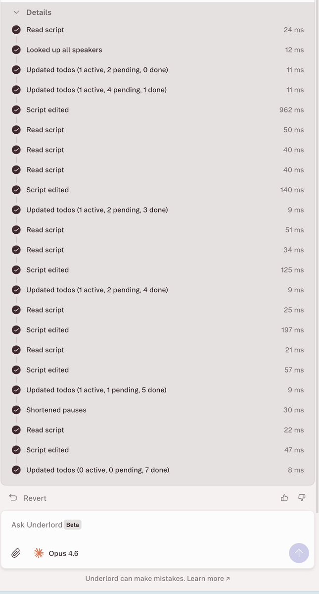 Descript tweet media