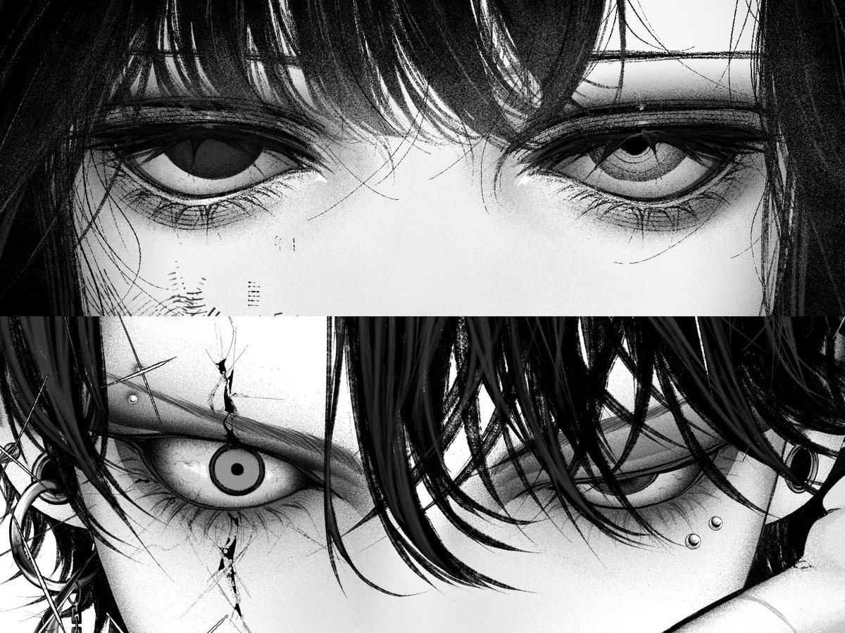 Nxhqt's tweet photo. またこっちの目を描きたいなと思い寝る… https://t.co/RMqkAvhAV4