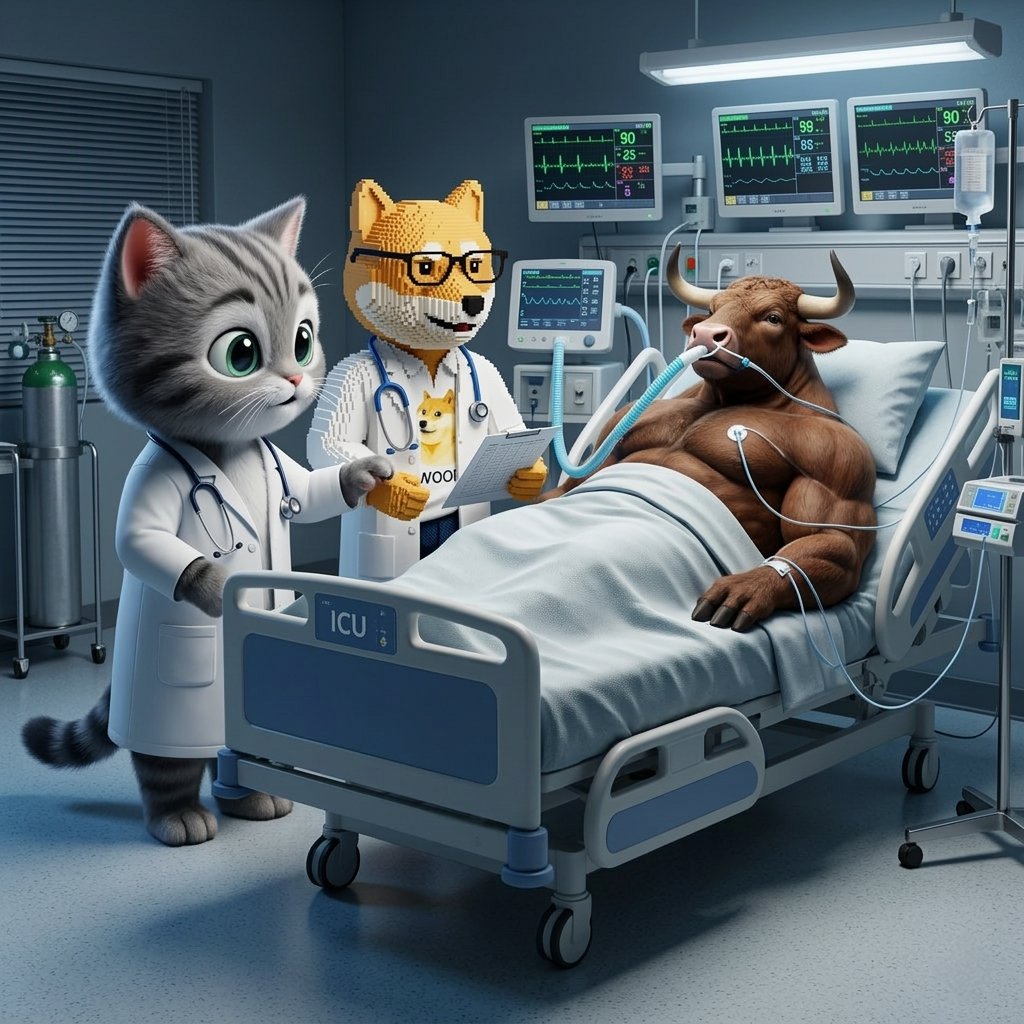 The crypto bull seems to be in better health today 😂