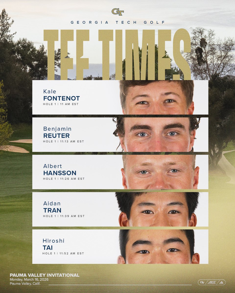 Georgia Tech Golf tweet media